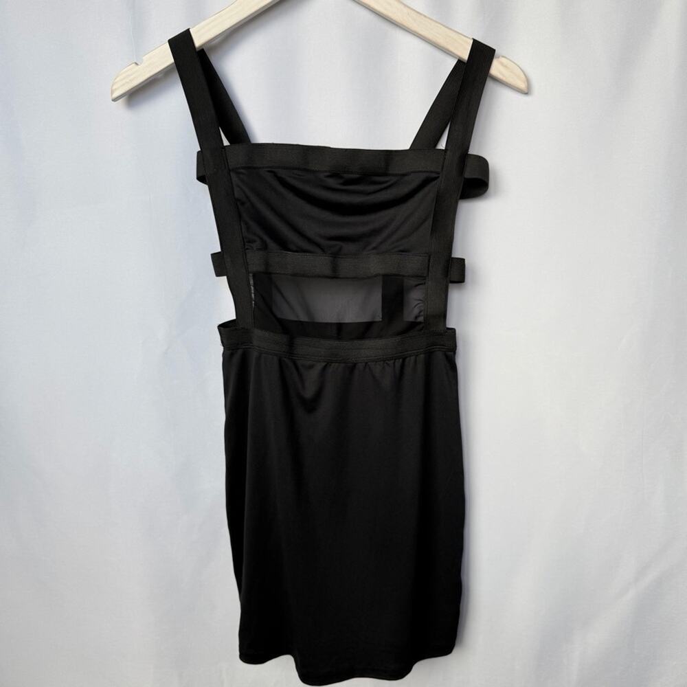 Forever 21 Elegant Black Strappy Back Dress, Women’s Medium